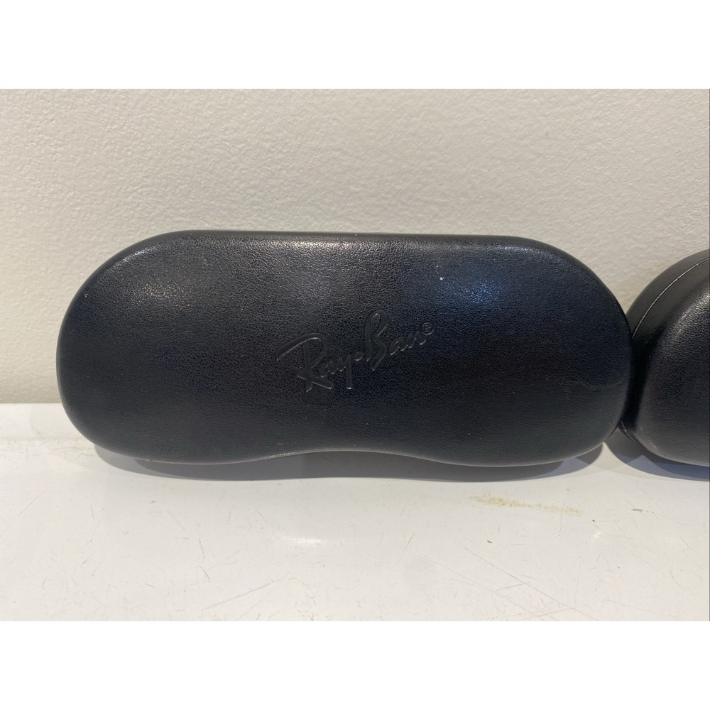 Ray-Ban Glasses Clam Shell Hard Case Eyeglasses Sunglass Eyewear Case Set Of 2